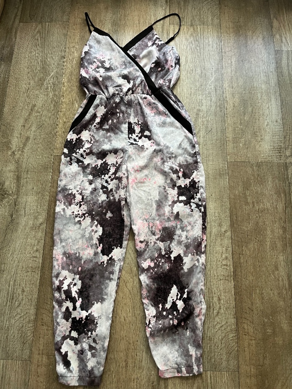 Bar III Abstract Print Jumpsuit – Size S